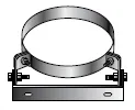 Afstandhouder rookgasbuis, Isoleco DP 25 731, Ø230mm, staal